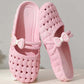 📢📢40% OFF !! ⏰Women's Closed-Toe Breathable Mules👠