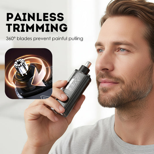 ✨50% Off Hot Sale🔥Nose & Ear Hair Trimmer with LED Display✂️