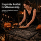 🎃LIMITED-TIME 50% OFF! ⏰Spooky Halloween Patterns Tablecloth and Placemats Set🕸️