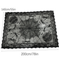 🎃LIMITED-TIME 50% OFF! ⏰Spooky Halloween Patterns Tablecloth and Placemats Set🕸️