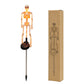 🎁💀Halloween Hot Sale 70% OFF🎃Solar Skeleton Ground Stake Lights Outdoor Waterproof Halloween Decor Lights