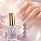 💜 Last Day Special Price £7.99‼️🪞Lilac Glossy Mirror Nail Strengthener｜2‑in‑1 Nail Hardener & Gloss Manicure Finish💅