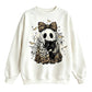Women's Casual Halloween Ghost Print Top