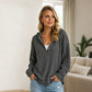 🔥LAST DAY SALE ONLY ￡19.99!!🔥Women's Long Sleeve Casual Hoodie Top 👕 A Cosy Throw-On for Chilly Mornings & Laid-Back Days ✨