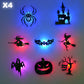 🎃Halloween Glow in Dark Wall Stickers🦇🪄