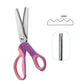 🧵 LIMITED TIME 50% OFF!💥 Premium Stainless Steel Pinking Shears – Ergonomic Soft-Grip, Zigzag Cut✂️