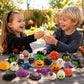 ✨🎃Halloween Squishies Stress Relief Toy Set, Classic Pumpkin/Ghost/Bat Shapes, Super Soft TPR Material with Elastic Squeeze Feel🧹Washable & Durable, Assorted 24/36/50pcs for Party Favors, Classroom Rewards & Trick-or-Treat🦇🪄