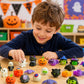 ✨🎃Halloween Squishies Stress Relief Toy Set, Classic Pumpkin/Ghost/Bat Shapes, Super Soft TPR Material with Elastic Squeeze Feel🧹Washable & Durable, Assorted 24/36/50pcs for Party Favors, Classroom Rewards & Trick-or-Treat🦇🪄