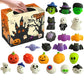 ✨🎃Halloween Squishies Stress Relief Toy Set, Classic Pumpkin/Ghost/Bat Shapes, Super Soft TPR Material with Elastic Squeeze Feel🧹Washable & Durable, Assorted 24/36/50pcs for Party Favors, Classroom Rewards & Trick-or-Treat🦇🪄