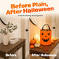 🎃🦇Light Up Halloween Candy Bucket🪄🧹