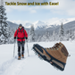 🥳HOT SALE🥳💞50K+ SOLD! Ice Cleats – From £5.99! 18 teeth, easy on/off & secure fit. Winter safety – grab yours! ✅