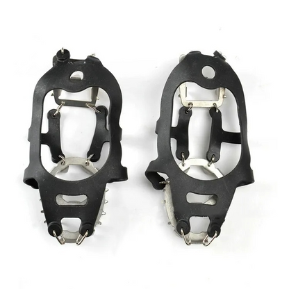 🥳HOT SALE🥳💞50K+ SOLD! Ice Cleats – From £5.99! 18 teeth, easy on/off & secure fit. Winter safety – grab yours! ✅