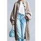 🧶 Cozy Length, Effortless Layers | Women's Chunky Knit Long Sweater Coat