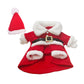 🎅🎄Christmas Pet Costume for Dogs and Cats Autumn Winter Holiday Outfits featuring Santa Claus Suits and Snowflake Capes