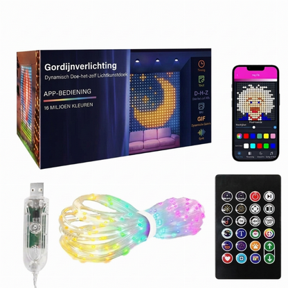 ⏳🔥LIMITED-TIME 50% OFF! ⏰🎄 Smart LED String Lights — Music Sync, App Control, Waterproof & USB-Powered ✨🎵