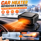 🎁🔥Limited-time 50% off! Save on gas and electricity!Portable Car Heater Defroster with 360-Degree Rotating Base