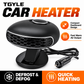🎁🔥Limited-time 50% off! Save on gas and electricity!Portable Car Heater Defroster with 360-Degree Rotating Base
