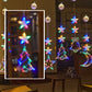 ⏳LAST DAY SALE ONLY ￡8.99!!🎄❄️ DIY Christmas Snowflake Suction Cup LED Lights ✨ | Battery Operated, Warm & Multi-Colour, Window Suction Lights, Christmas Home & Party Decor